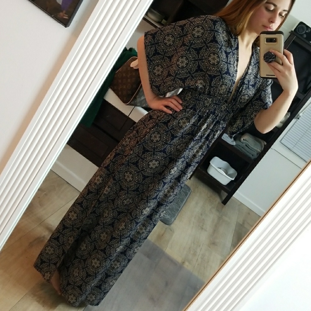 Medallion Maxi Dress